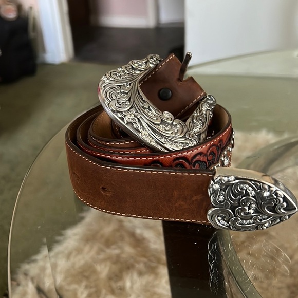 Tony Lama  men belt - Picture 1 of 6